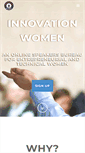 Mobile Screenshot of innovationwomen.com